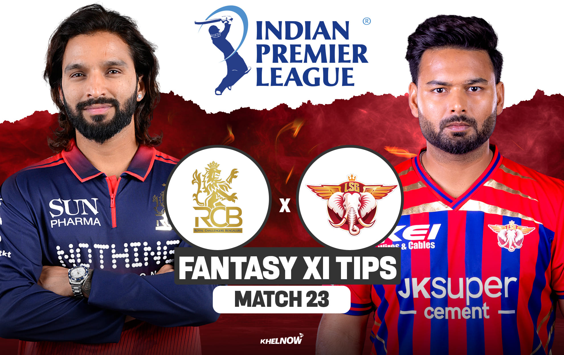 RCB vs LSG Dream11 Prediction, Dream11 Playing XI, Today Match 23, IPL 2026