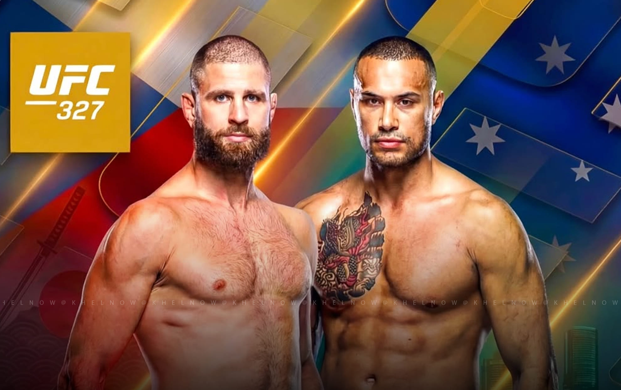 UFC 327 Jiri Prochazka vs Carlos Ulberg