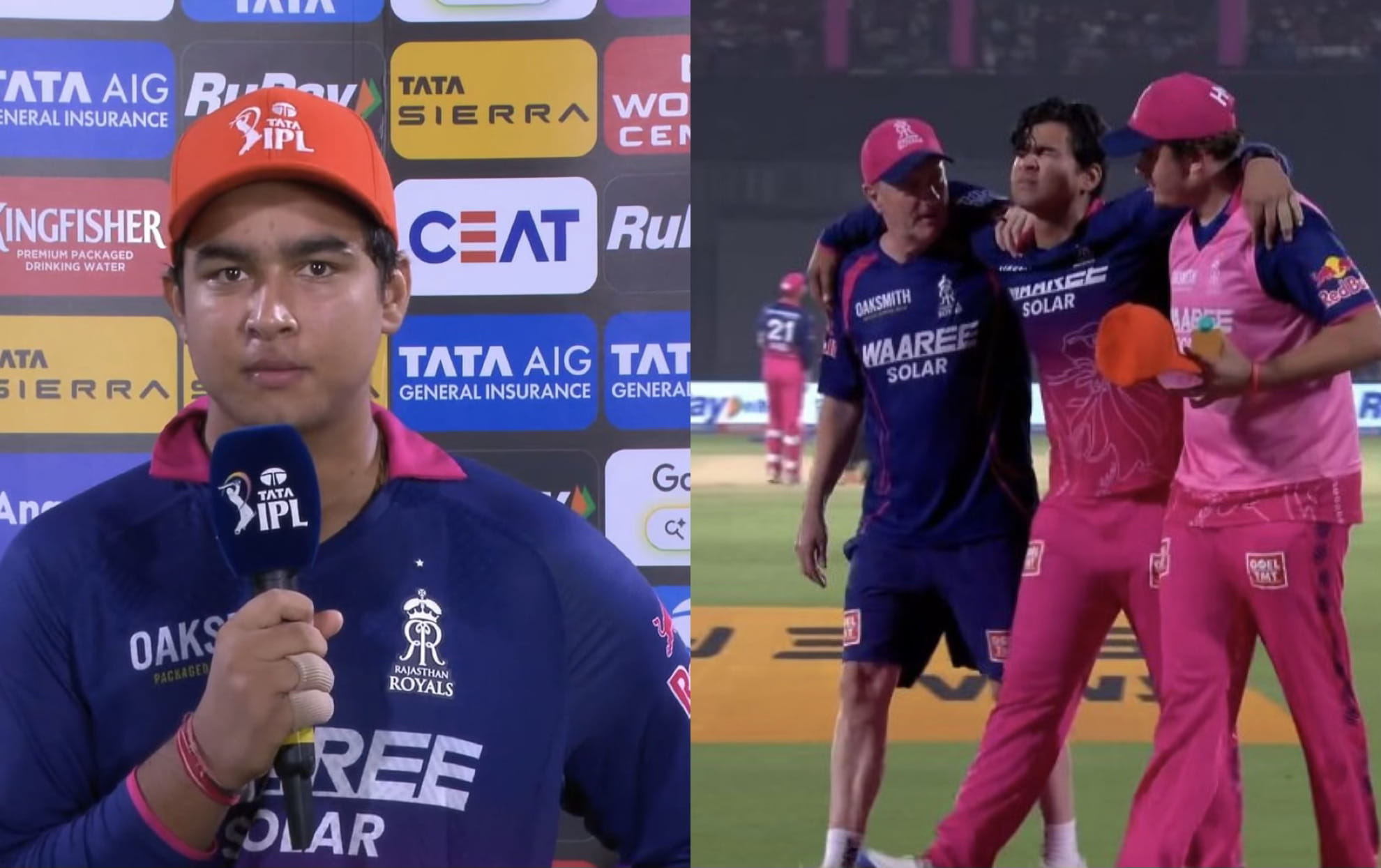 Vaibhav Sooryavanshi suffers THIS injury in RR vs SRH clash of IPL 2026; walks off the field in pain
