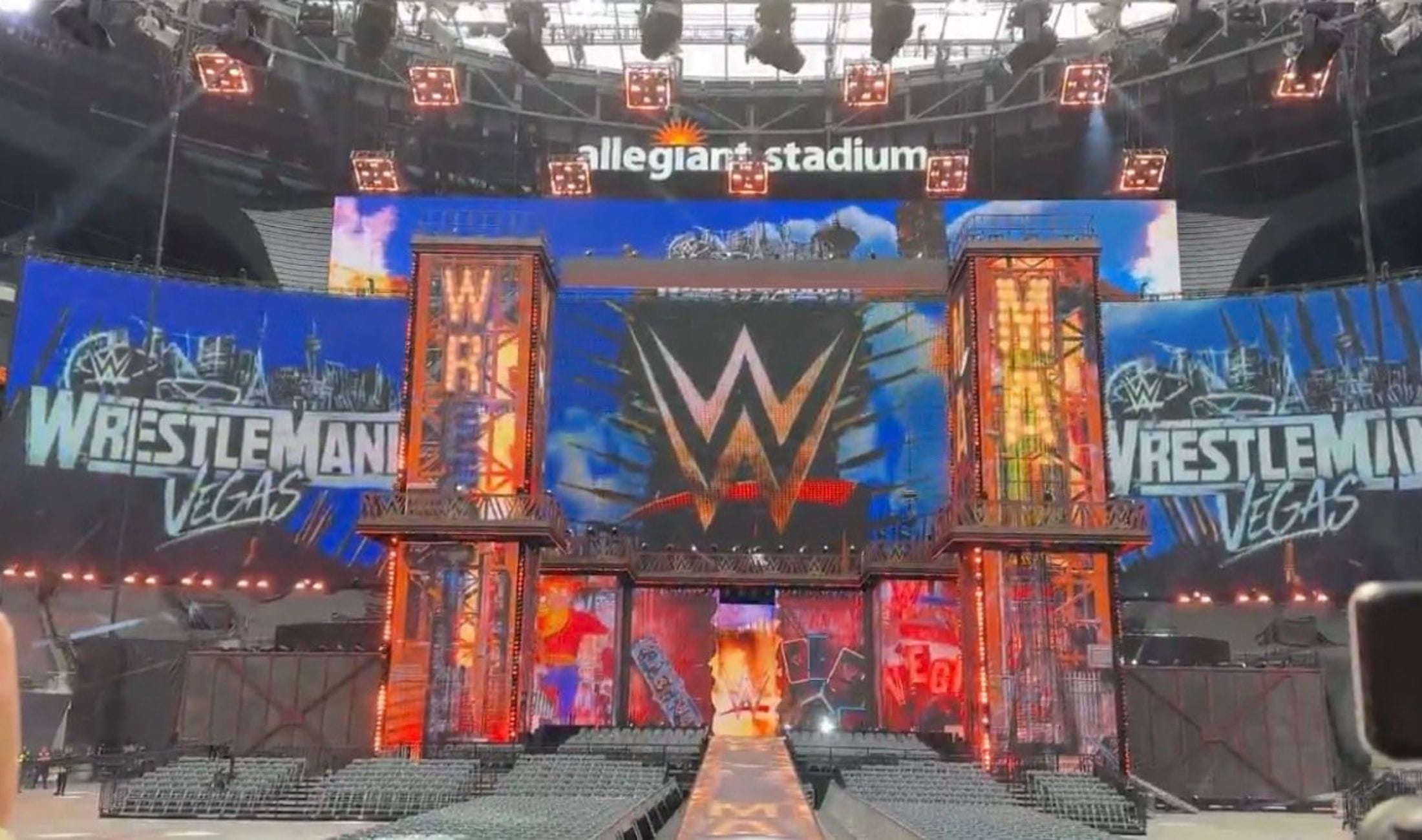 WATCH WWE WrestleMania 42 Stage Unveiled