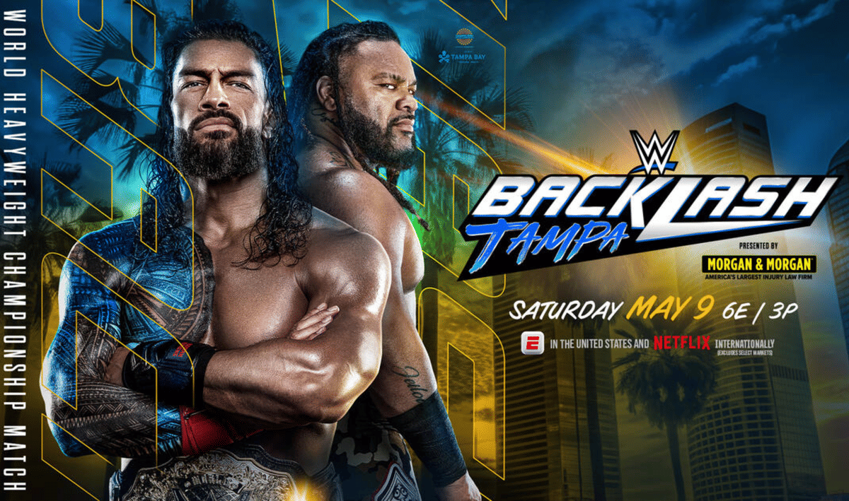 WWE Backlash 2026 Roman Reigns vs Jacob Fatu