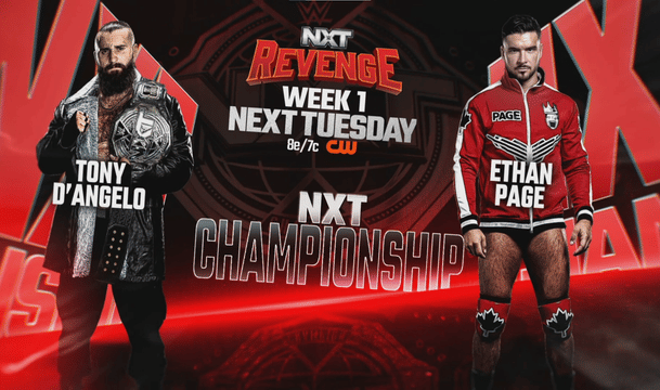 WWE NXT Revenge Week 1 Tony D'Angelo vs Ethan Page