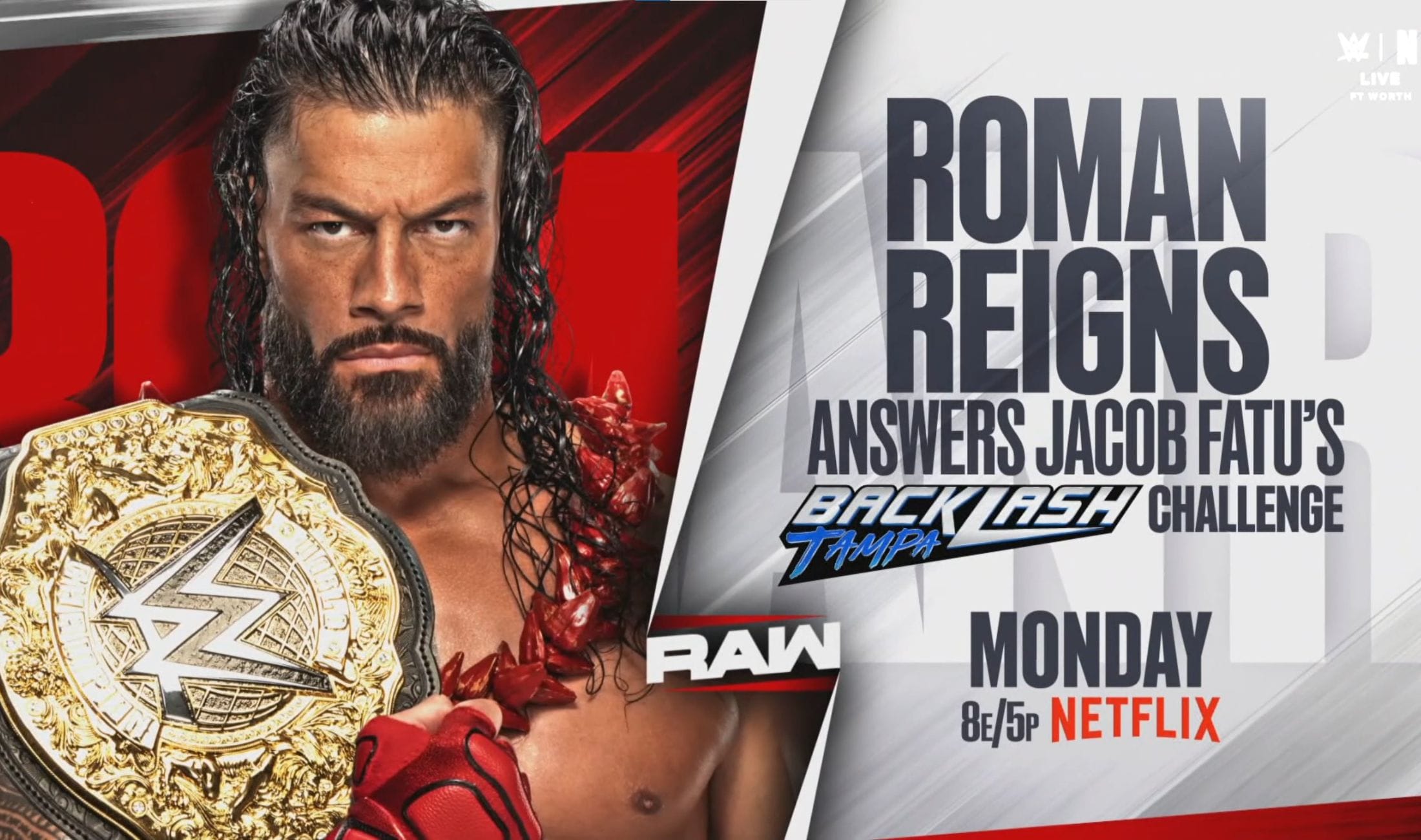 WWE RAW Roman Reigns