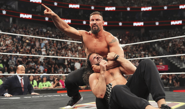 WWE Raw April 20, 26 Seth Rollins & Bron Breakker