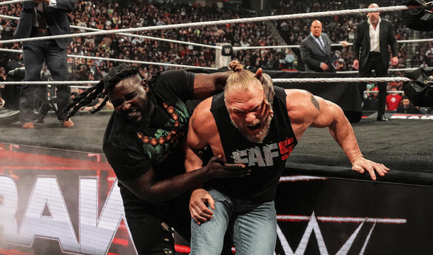 WWE Raw April 3, 2026 Brock Lesnar & Oba Femi