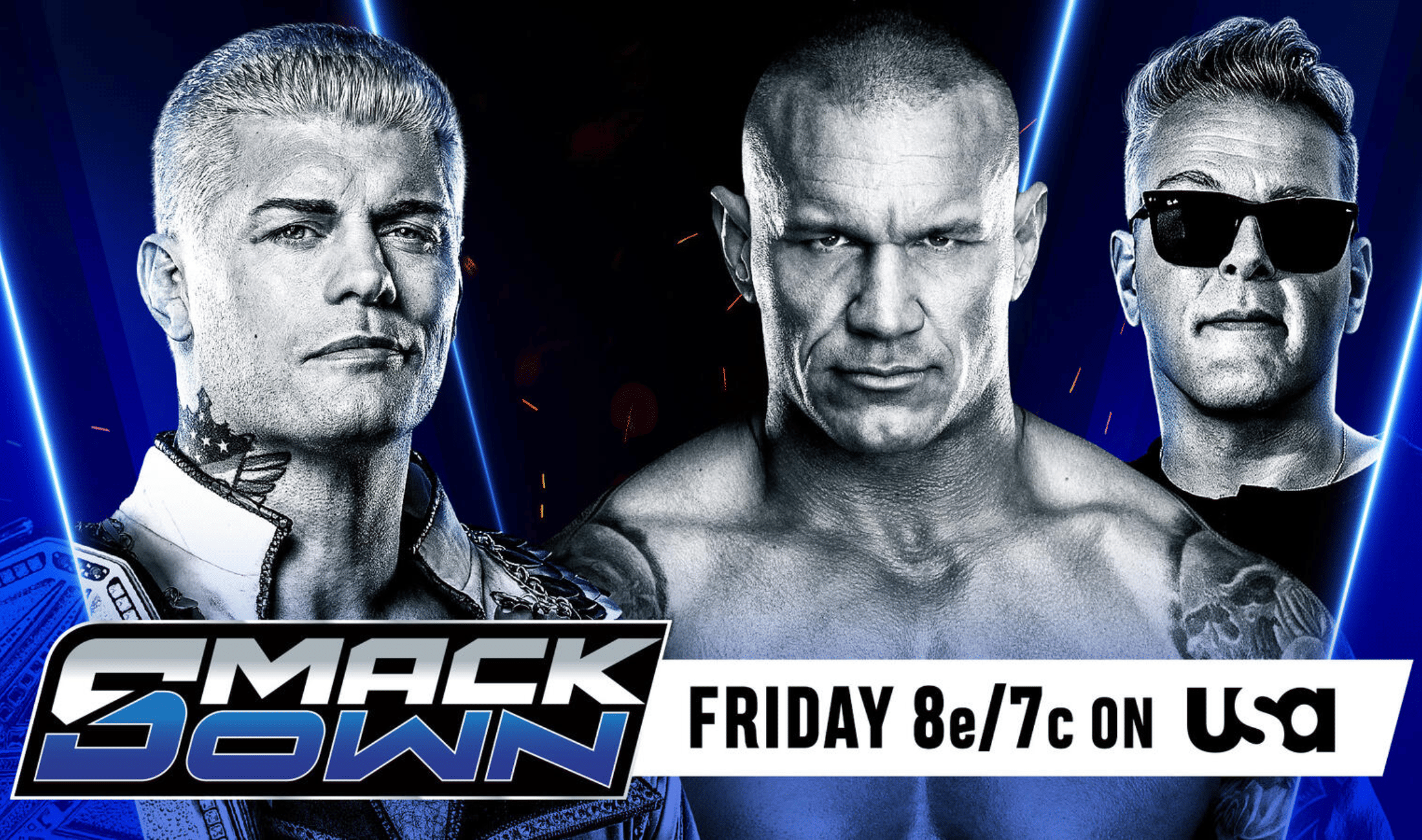 WWE SmackDown before WrestleMania 42 Cody Rhodes, Randy Orton & Pat McAfee