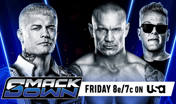 WWE SmackDown before WrestleMania 42 Cody Rhodes, Randy Orton & Pat McAfee