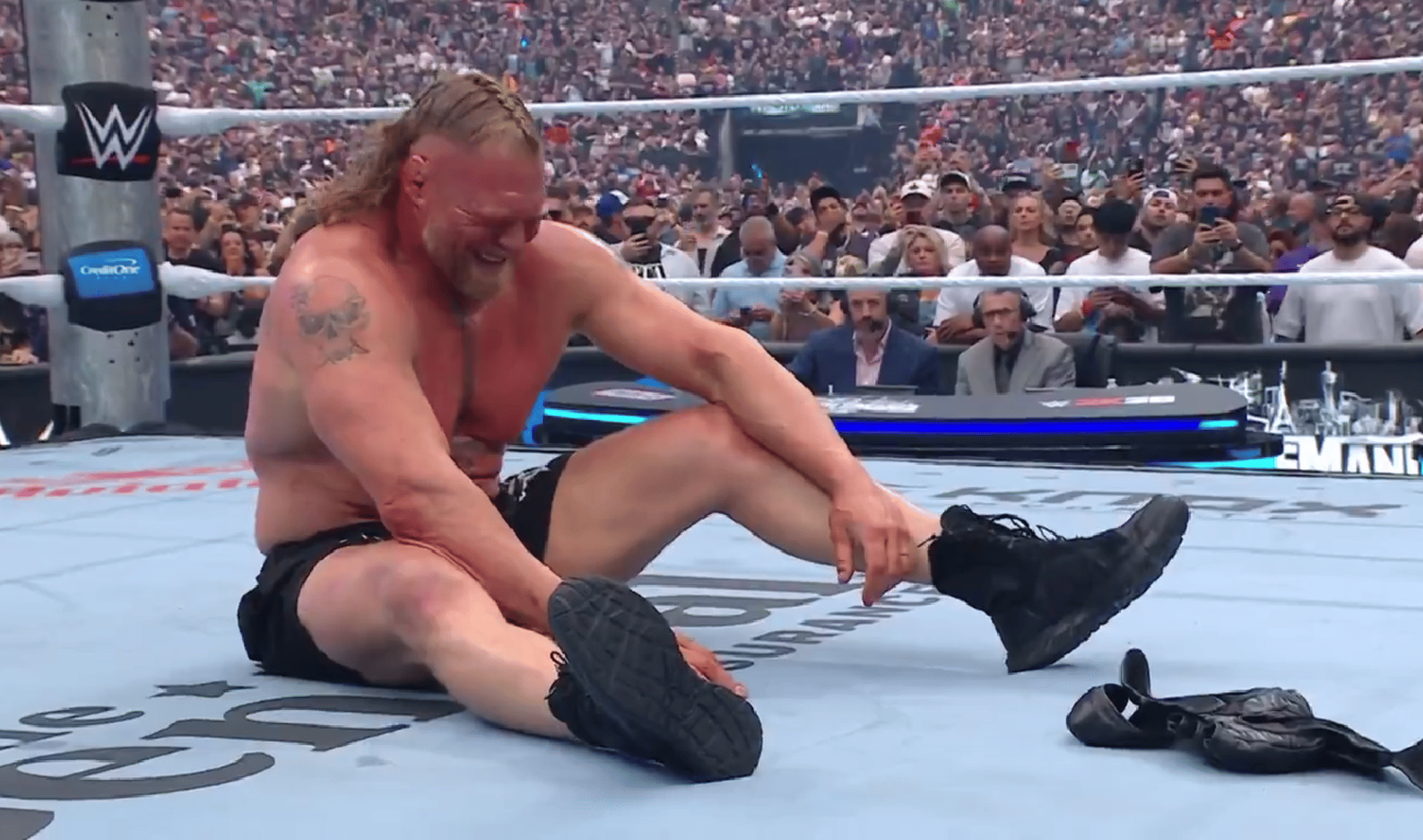 Brock Lesnar retires after loss to Oba Femi at WWE WrestleMania 42 Night 2