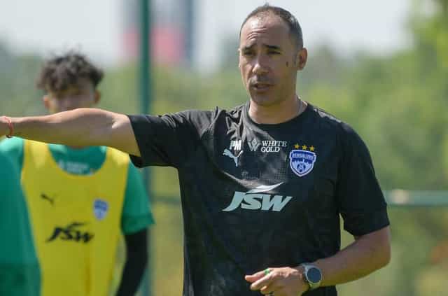 Bengaluru FC Head Coach Pep Munoz shares important squad update before the Jamshedpur FC fixture
