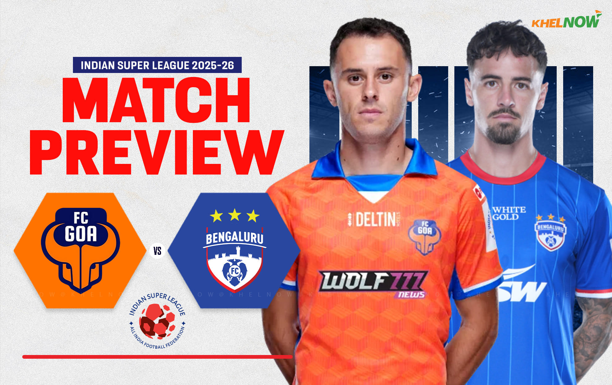 FC Goa eye victory against Bengaluru FC after three straight draws