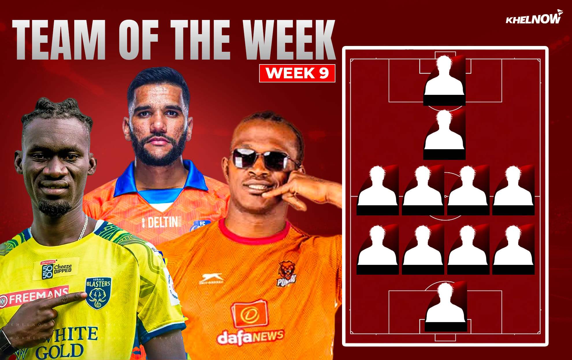 ISL 2025-26: Nawaz, Effiong lead charge in Team of the Week for Matchweek 9