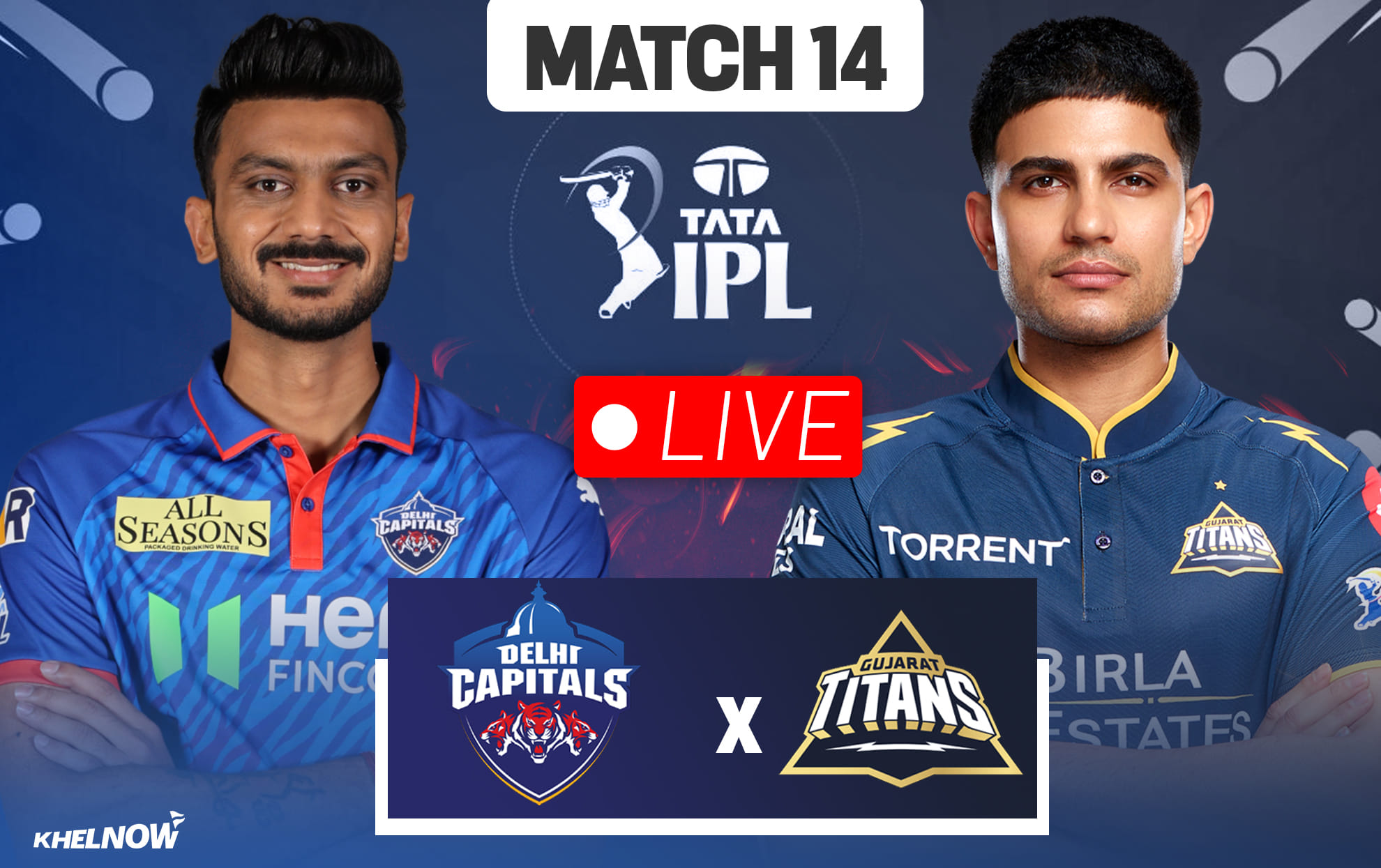 DC vs GT Live streaming details, when & how to watch Match 14 of IPL 2026