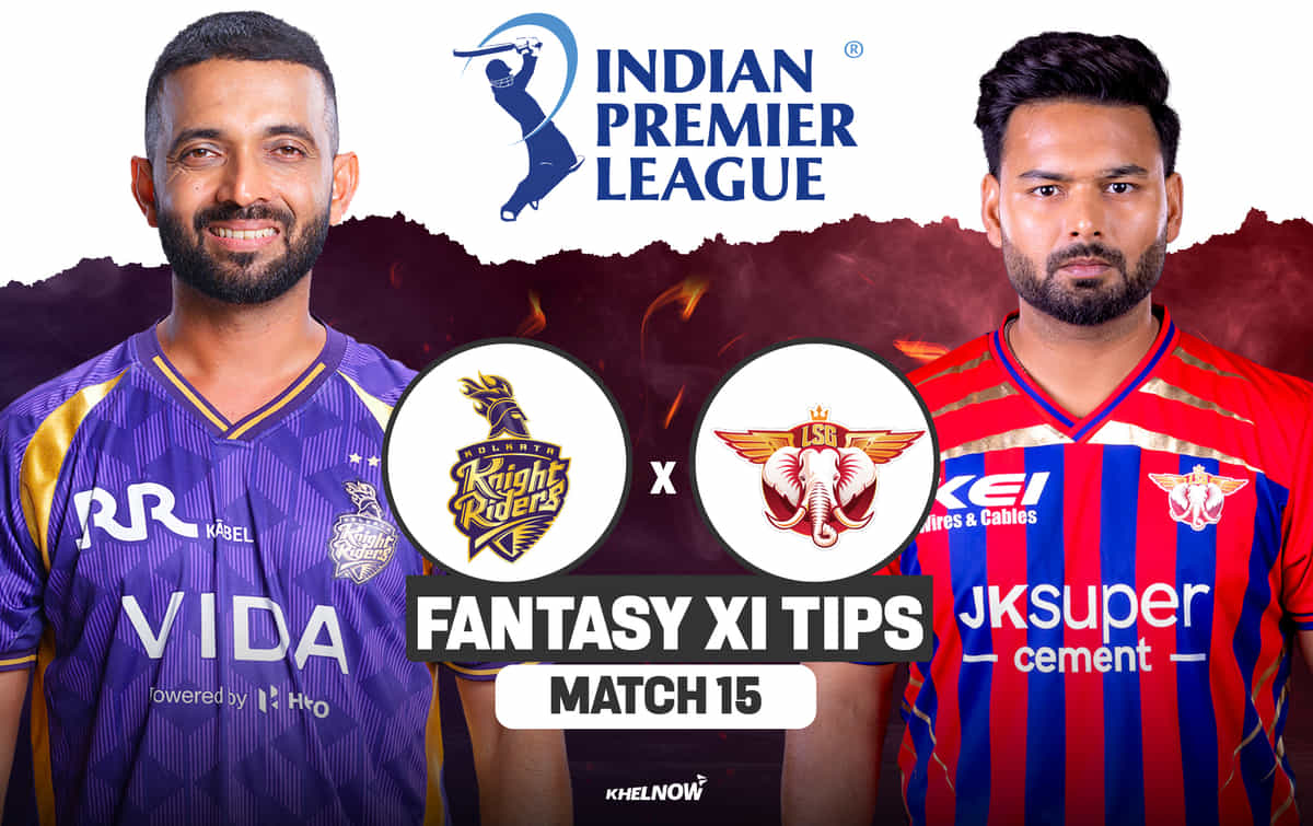 KKR vs LSG Dream11 Prediction, Dream11 Playing XI, Today Match 15, IPL 2026
