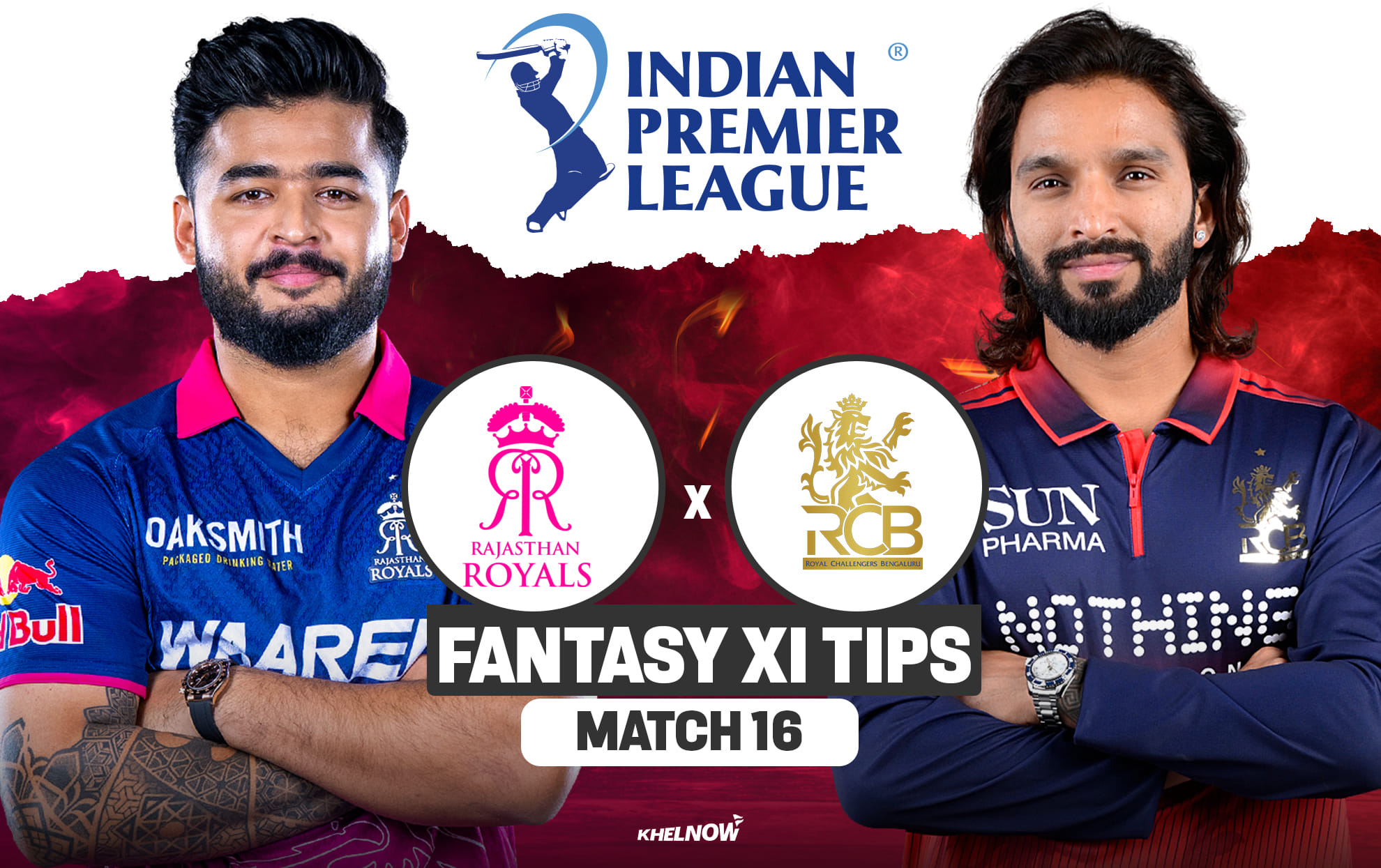 RR vs RCB Dream11 Prediction, मैच 16, आईपीएल 2026