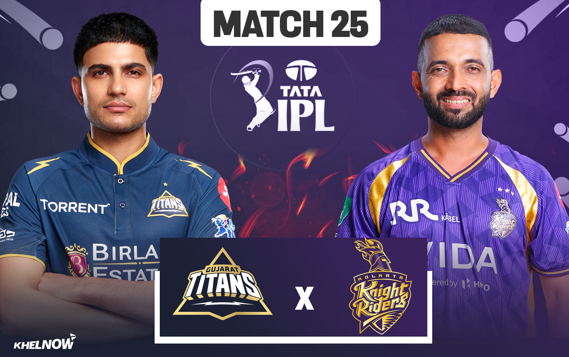 GT vs KKR: Who are impact players nominated by Gujarat Titans & Kolkata Knight Riders for match 25 of IPL 2026