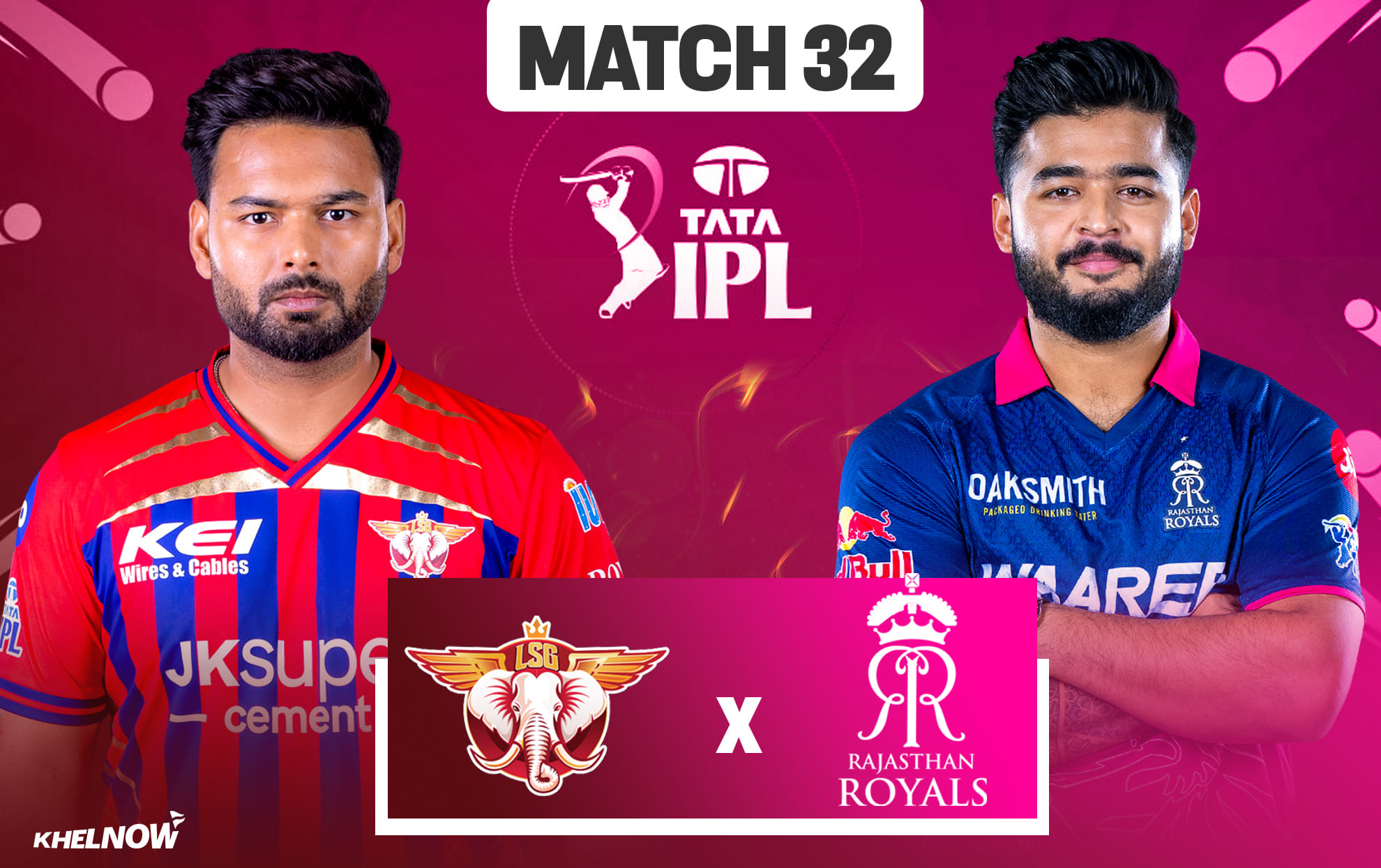 LSG vs RR: Who are impact players nominated by Lucknow Super Giants & Rajasthan Royals for match 32 of IPL 2026