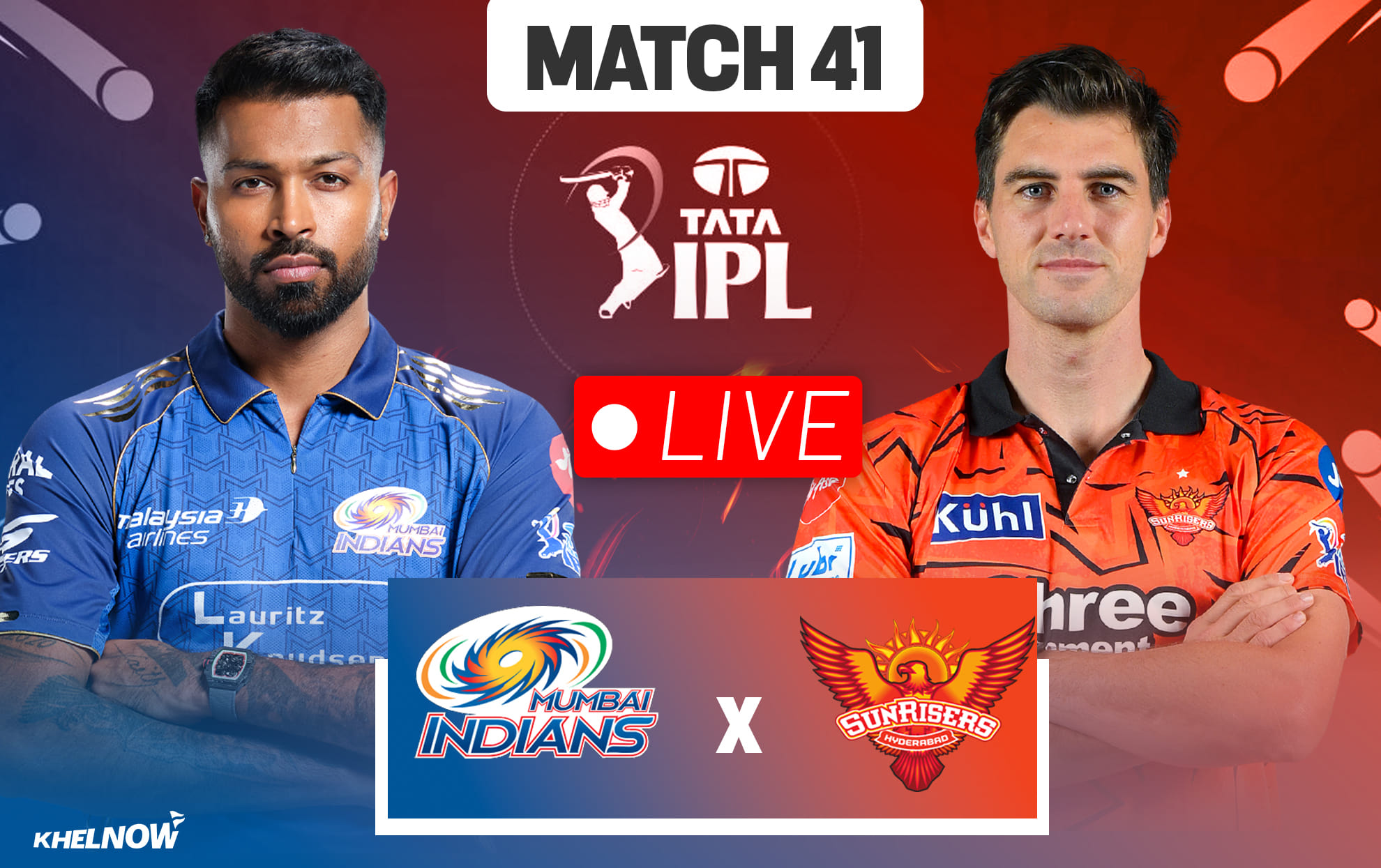MI vs SRH Live streaming details, when & how to watch Match 41 of IPL 2026