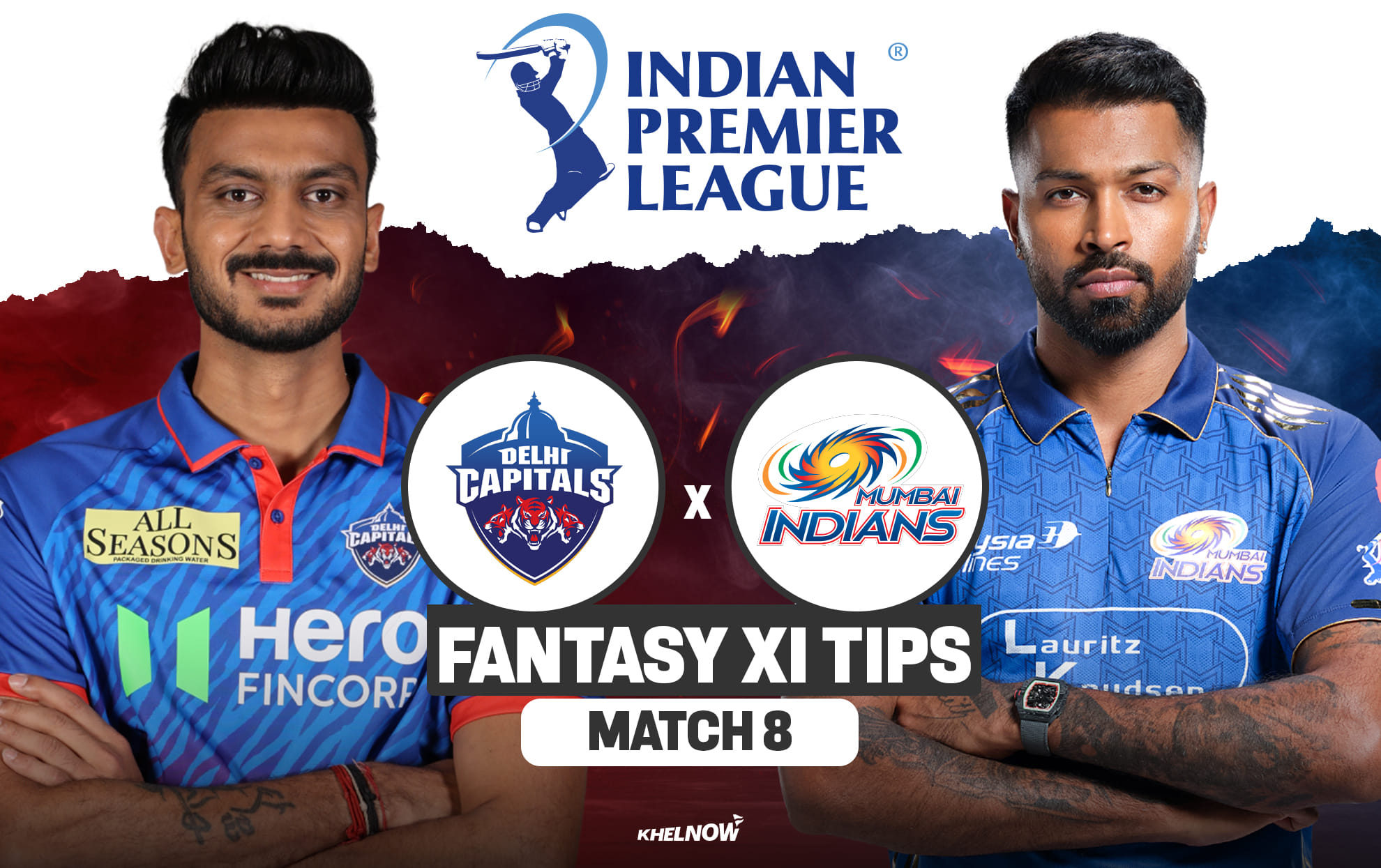 DC vs MI Dream11 Prediction, मैच 8, आईपीएल 2026
