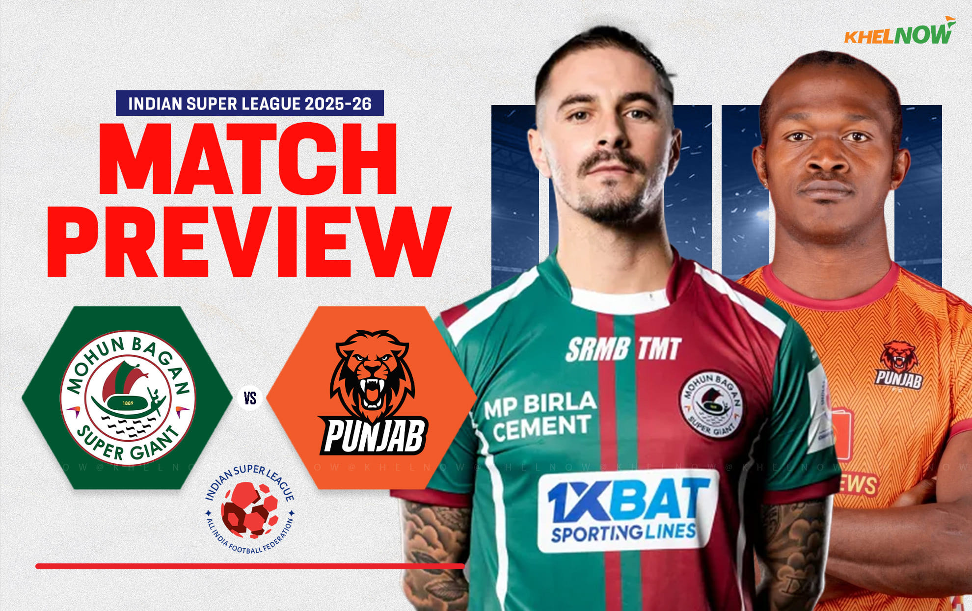 Mohun Bagan SG face tricky test against Punjab FC