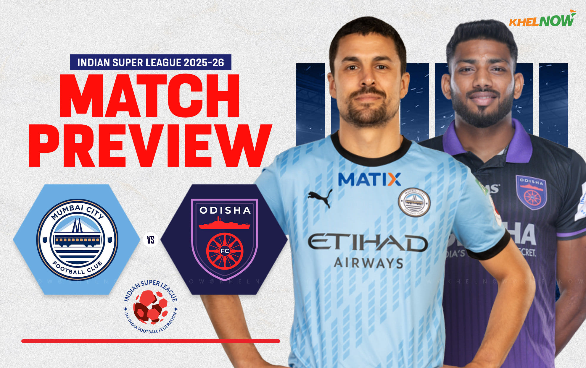 Mumbai City FC eye top spot as they host Odisha FC in crucial ISL clash