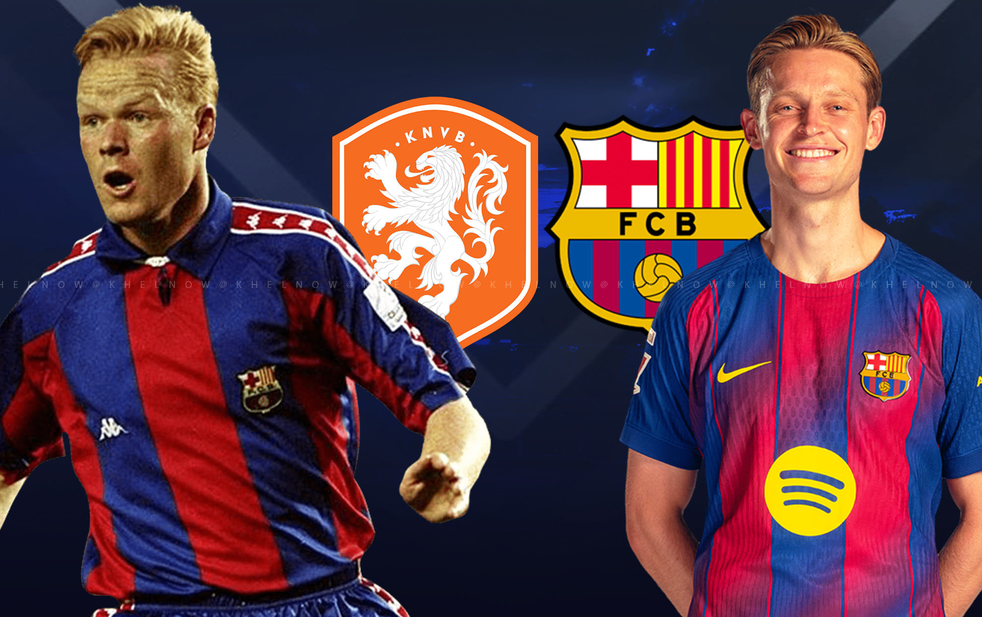 Top five Dutch players with most appearances for Barcelona ft. Koeman & De Jong