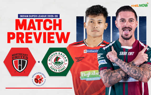 NorthEast United FC take on Mohun Bagan SG in a crucial high stakes match