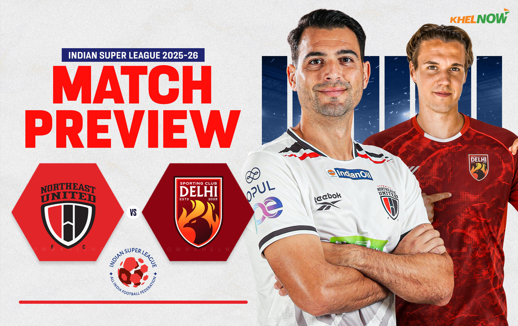 NorthEast United aim for redemption at home, as SC Delhi look to extend three match unbeaten run