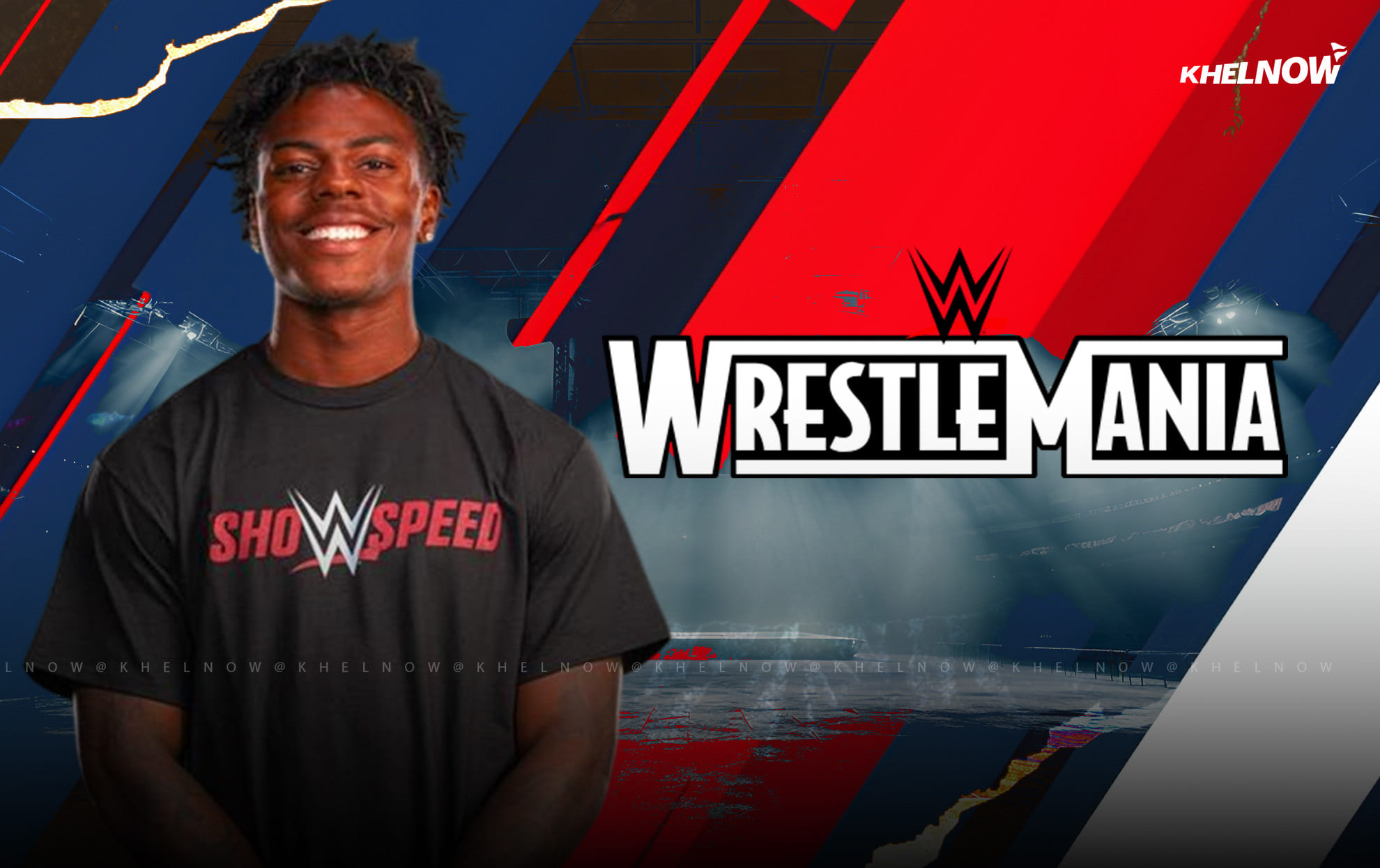 IShowSpeed WWE WrestleMania