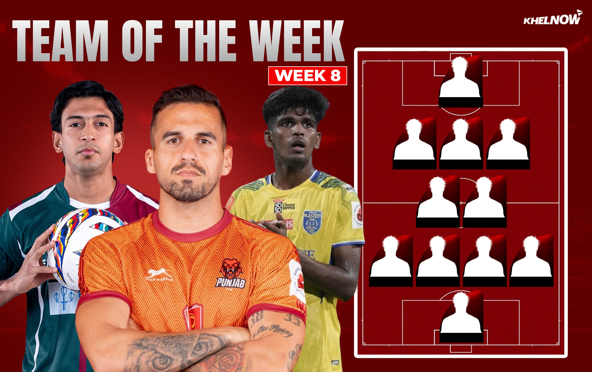 ISL 2025-26: Ebindas, Irfan lead charge in Team of the Week for Matchweek 8