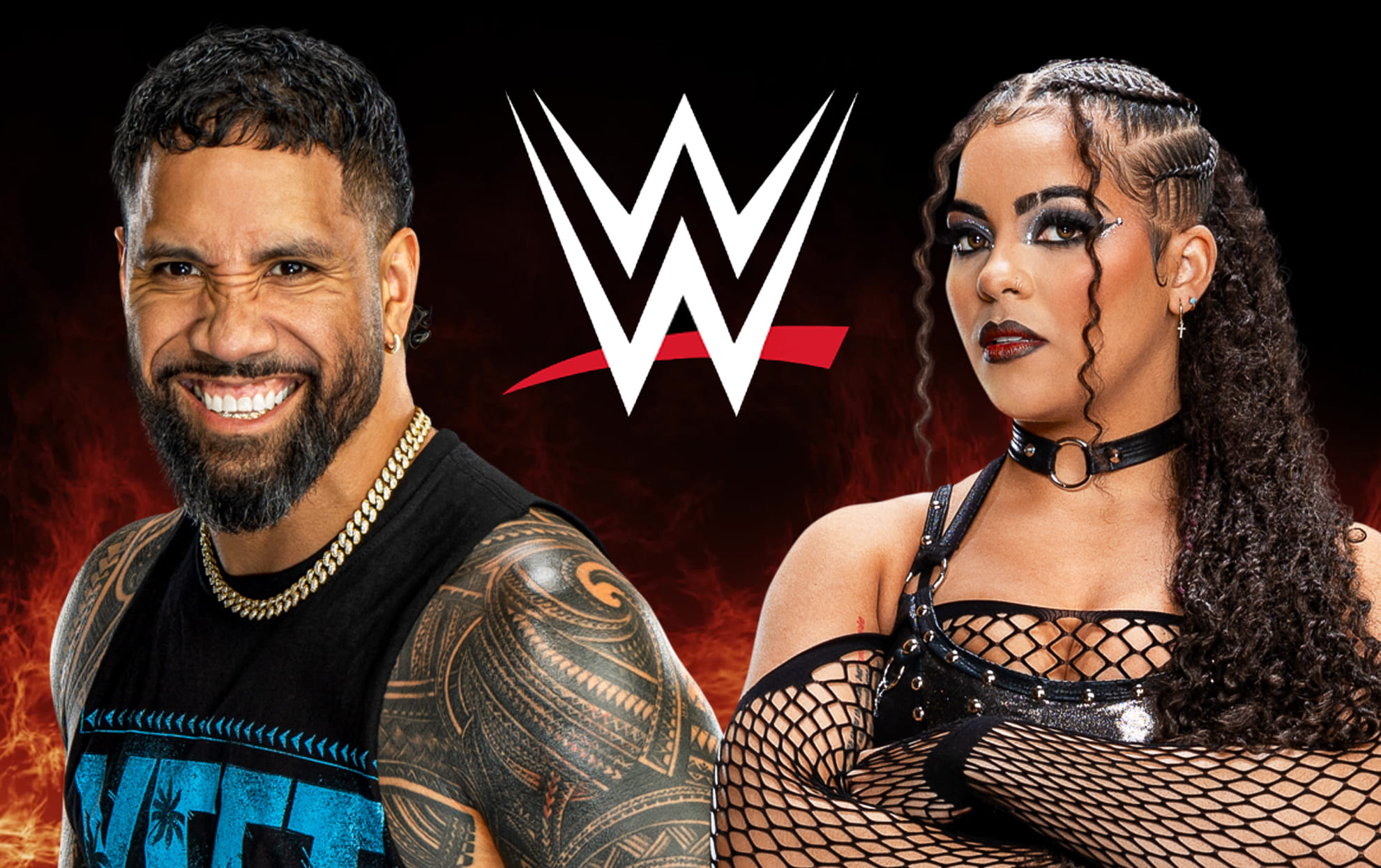 Jey Uso & Jaida Parker WWE