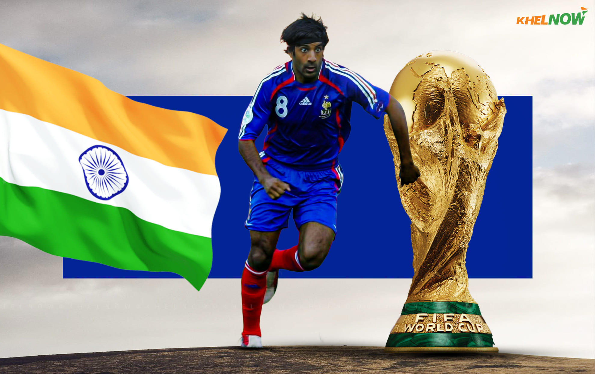 Which Indian origin player has featured in FIFA World Cup?