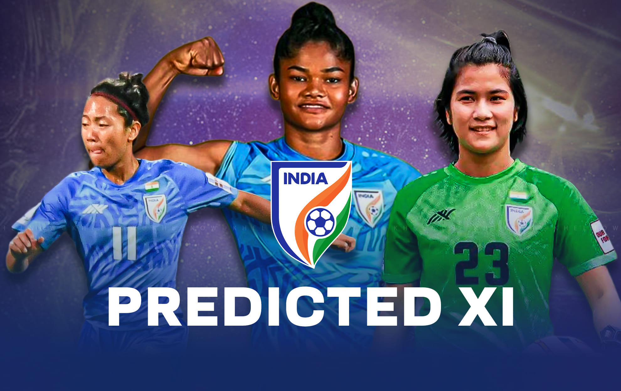 How can Indian football team line up for their SAFF Women's Championship 2026 opener against Maldives?