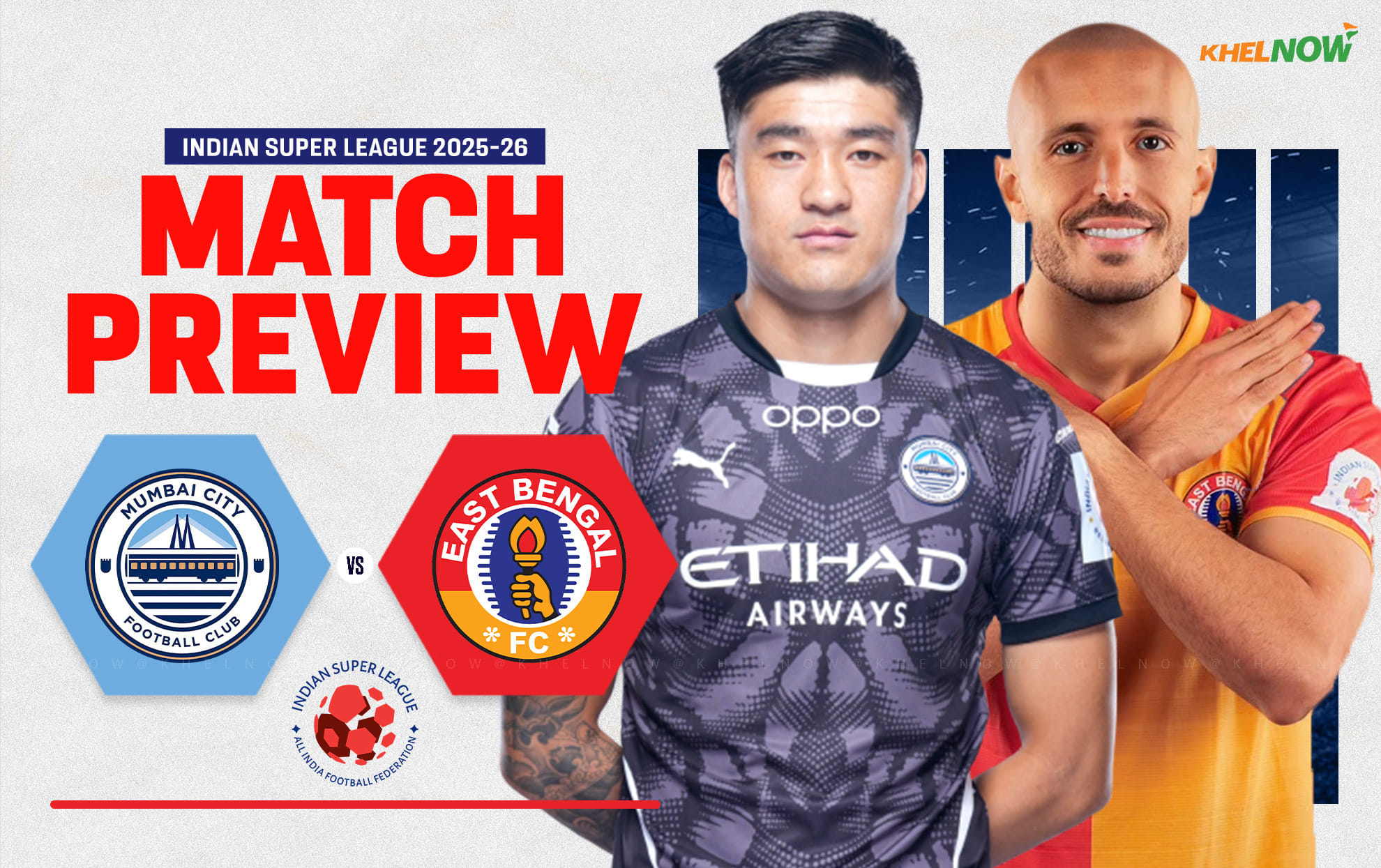 ISL 2025-26: East Bengal FC to take on Mumbai City FC away from home