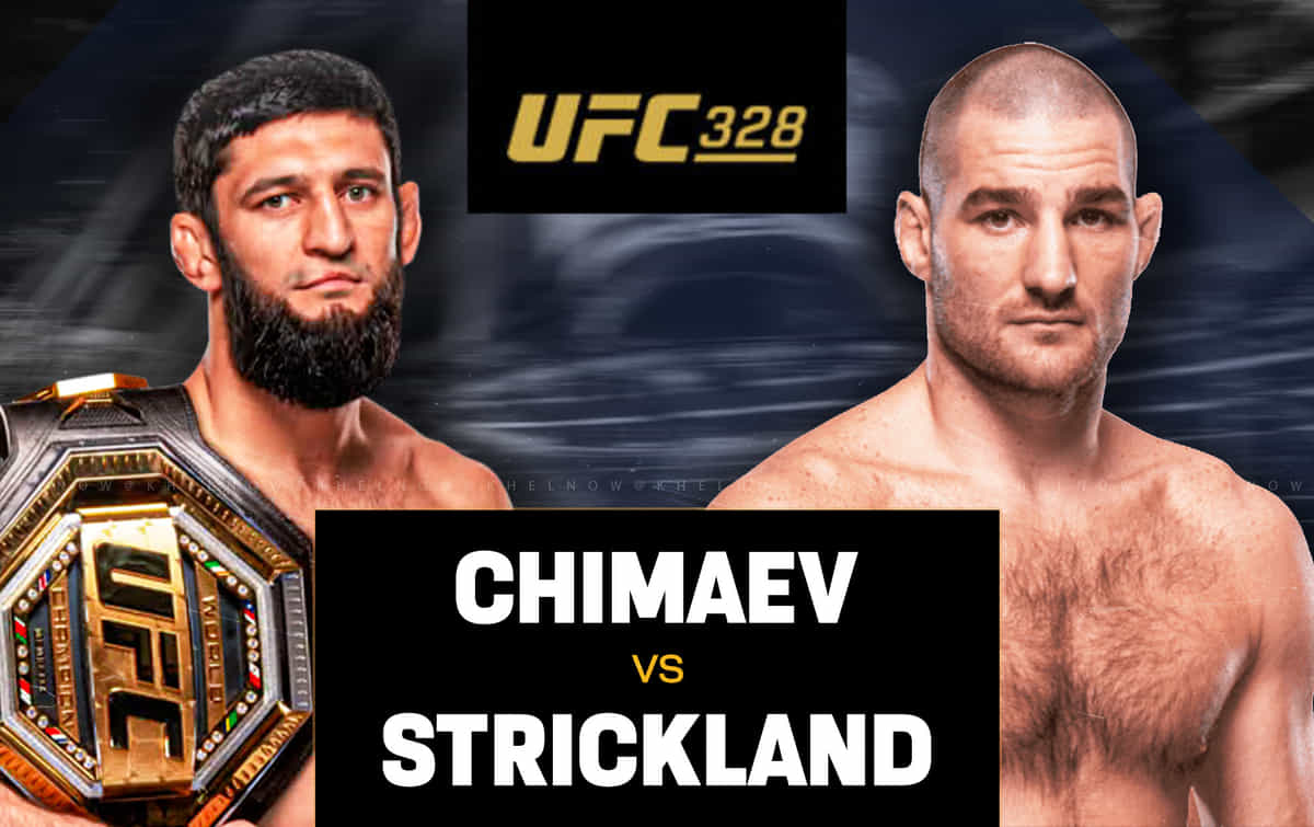 UFC 328 Khamzat Chimaev vs Sean Strickland