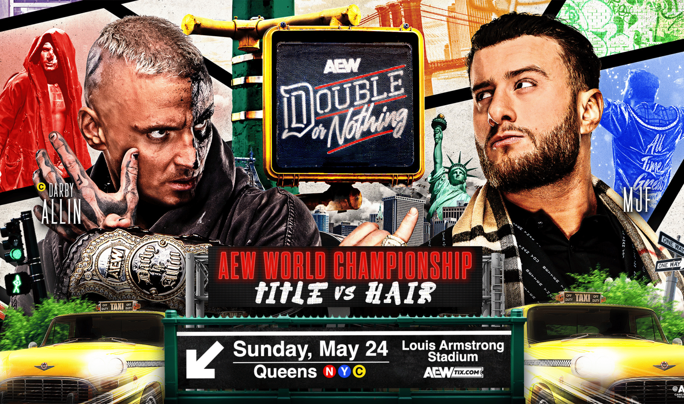 AEW Double or Nothing 2026 Darby Allin vs MJF