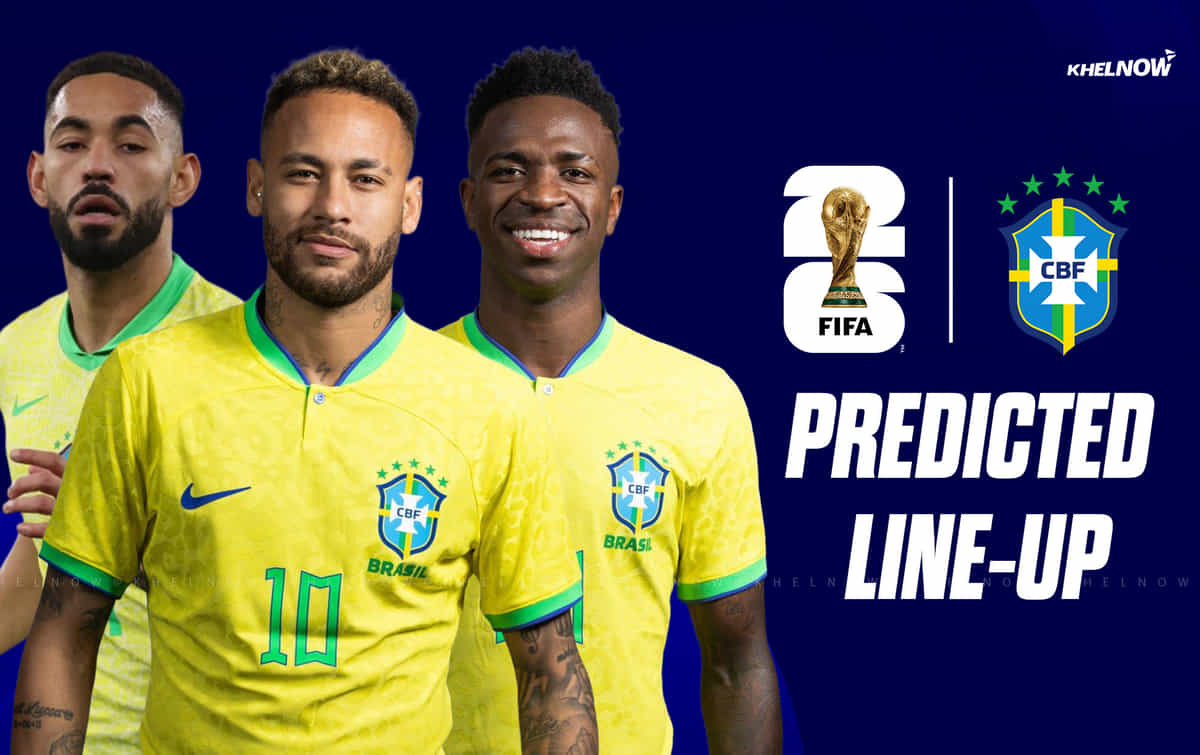 Brazil predicted lineup for FIFA World Cup 2026 ft. Neymar & Vinicius Jr
