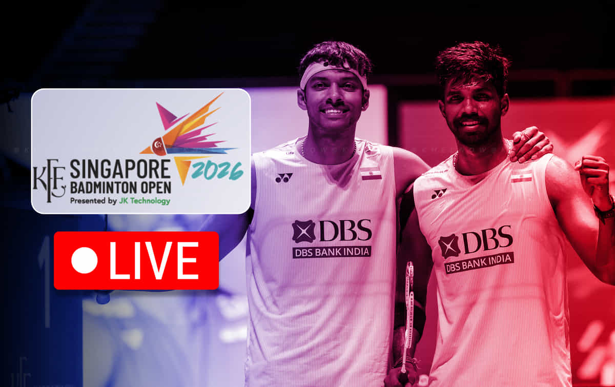 Singapore Open 2026 Finals Live Updates: Satwik-Chirag to play for doubles title