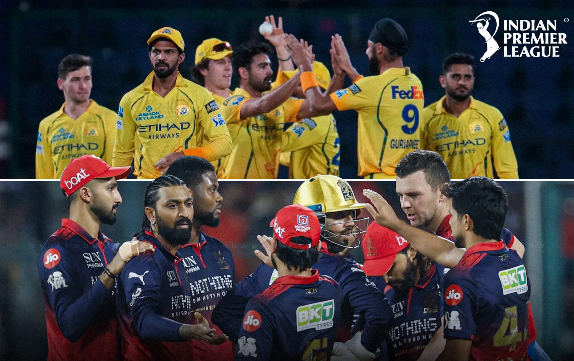 Top 5 teams with most qualifications in the IPL playoffs