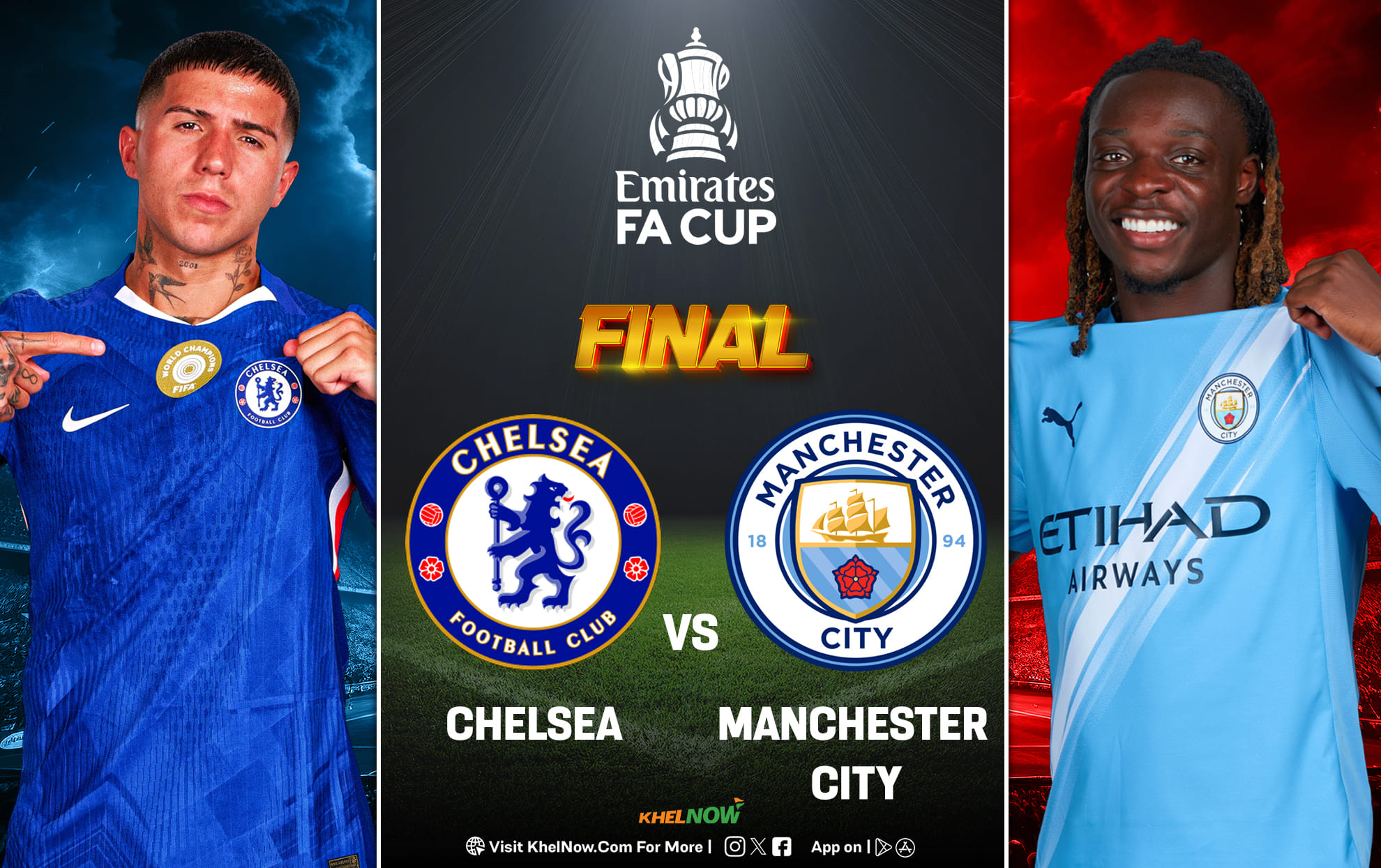 Preview: Chelsea vs Manchester City prediction, odds, where to watch, time .. FA Cup 2025-26 final