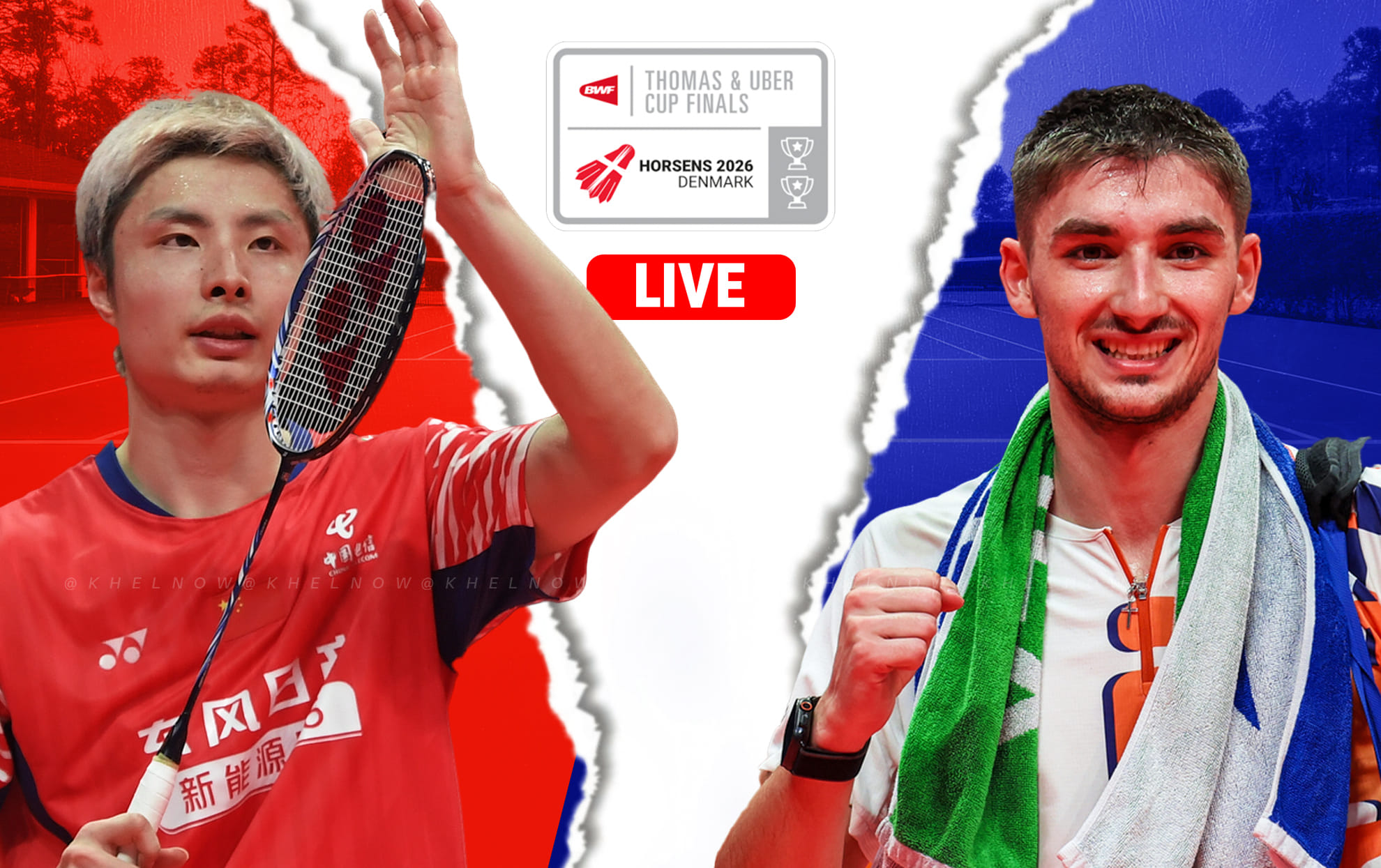 Thomas Cup 2026 final live streaming, TV channel, where & how to watch China vs France?