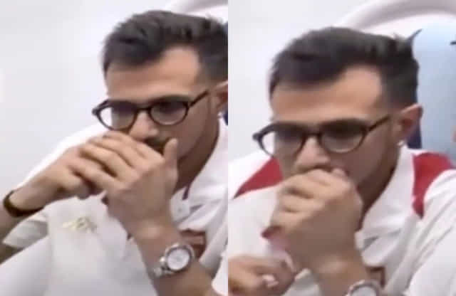 Yuzvendra Chahal caught vaping on flight? Viral video of PBKS star sparks controversy
