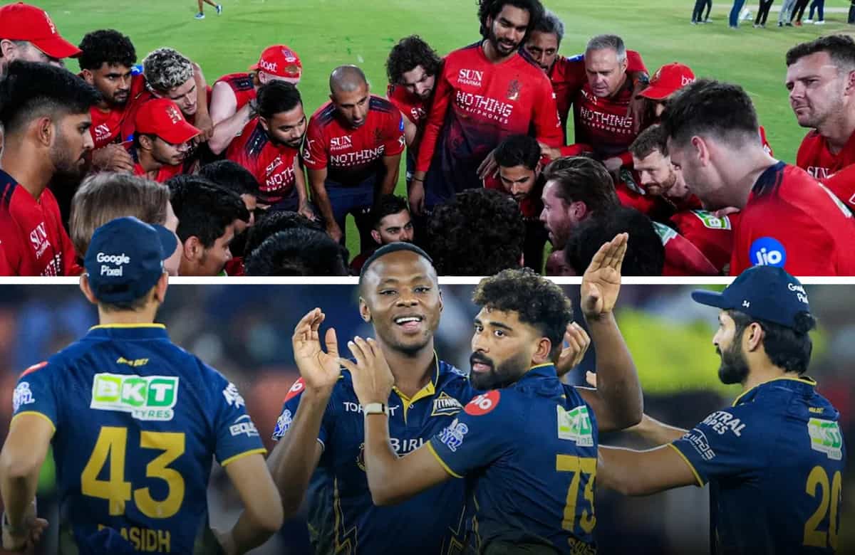 RCB vs GT: आईपीएल में किस टीम का है पलड़ा भारी? जानिए दोनों टीमों के बीच का हेड-टू-हेड रिकॉर्ड
