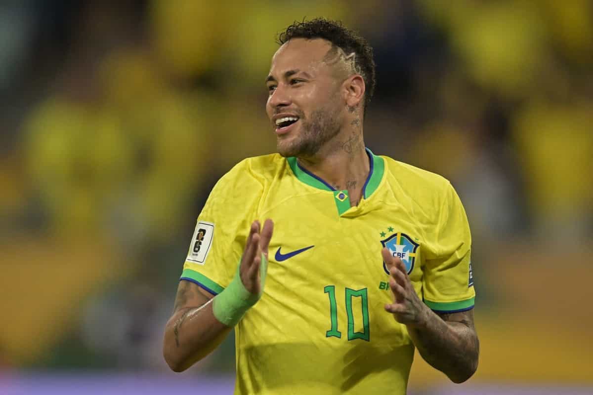 Neymar Jr of Brazil