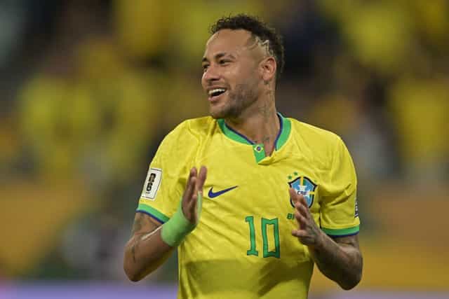 Neymar Jr of Brazil