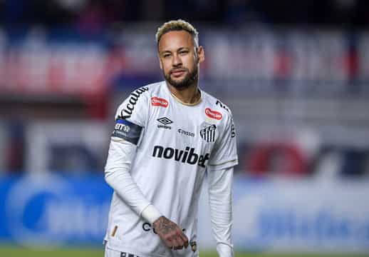Neymar Jr Santos Brazil