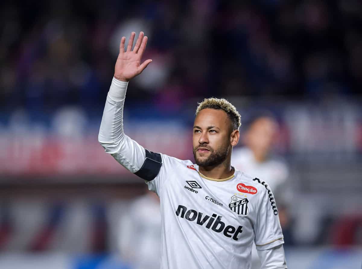 Neymar Jr Santos Brazil