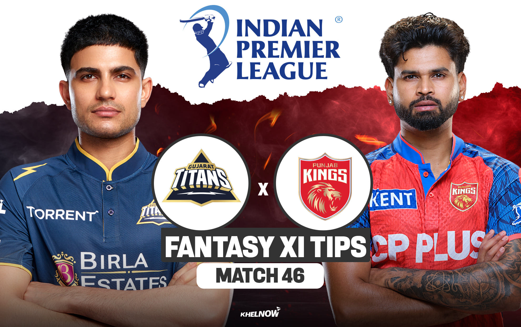GT vs PBKS Dream11 Prediction, Dream11 Playing XI, Today Match 46, IPL 2026