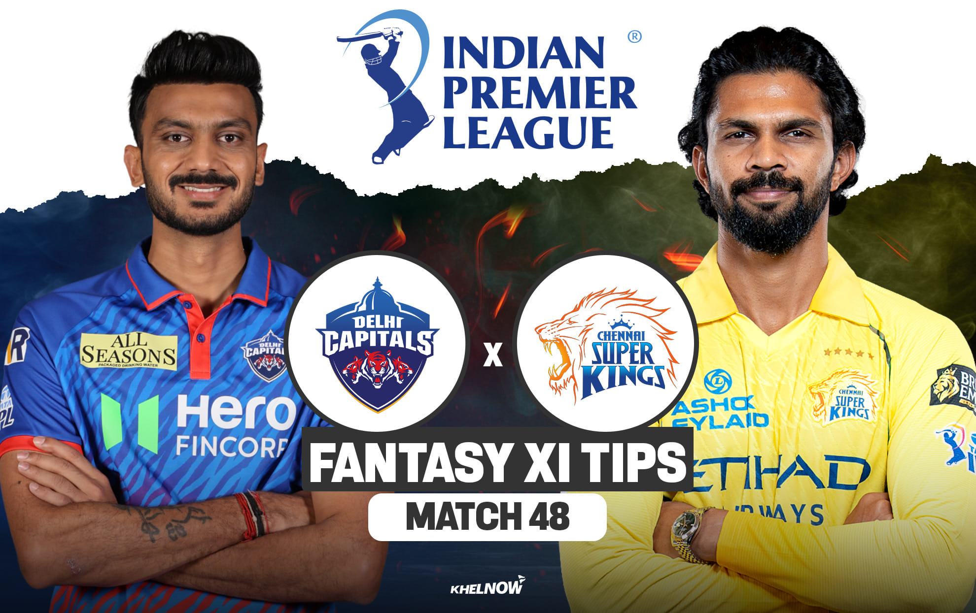 DC vs CSK Dream11 Prediction, Dream11 Playing XI, Today Match 48, IPL 2026