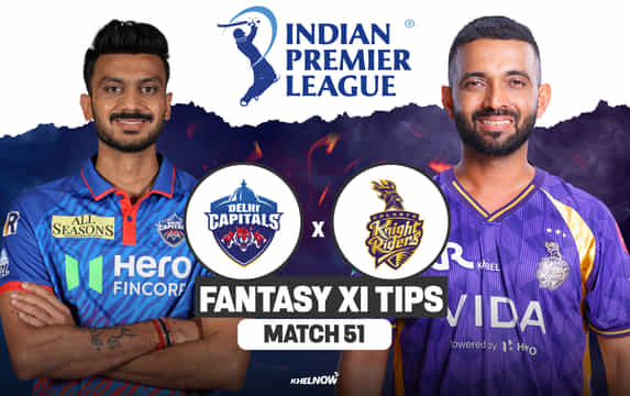 DC vs KKR Dream11 Prediction, Dream11 Playing XI, Today Match 51, IPL 2026