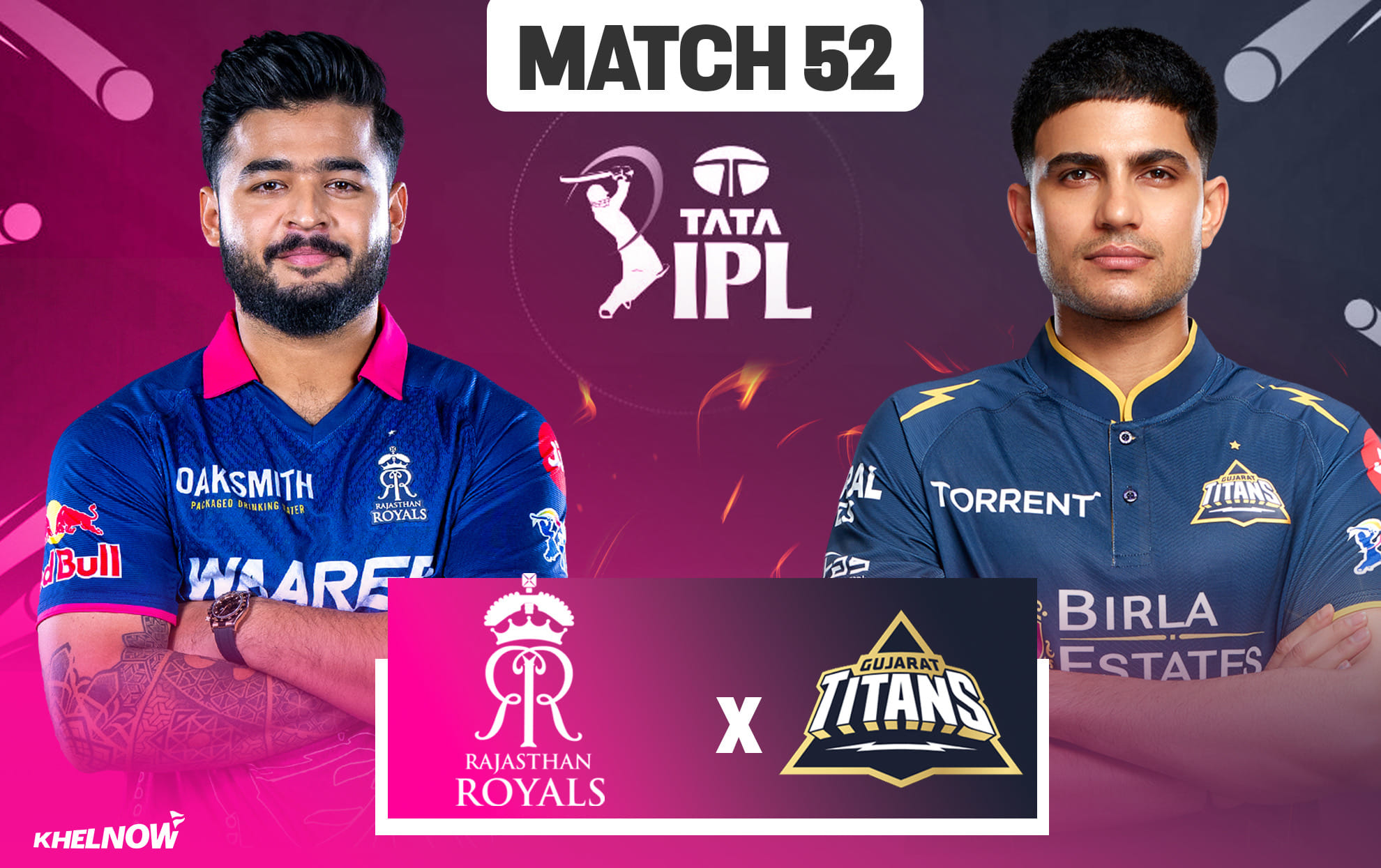 RR vs GT: Who are impact players nominated by Rajasthan Royals & Gujarat Titans for Match 52 of IPL 2026